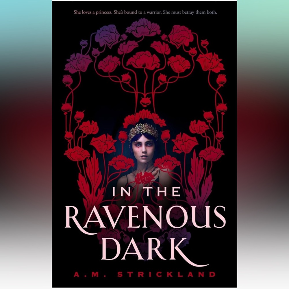 In the Ravenous Dark by A.M. Strickland (Hardback) sprayed edges, signed etc…